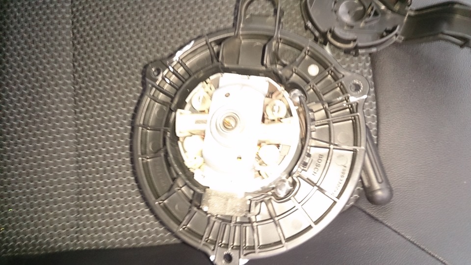 Моторчик печки…избавление от скрипа, шуршания и прочих недугов ...