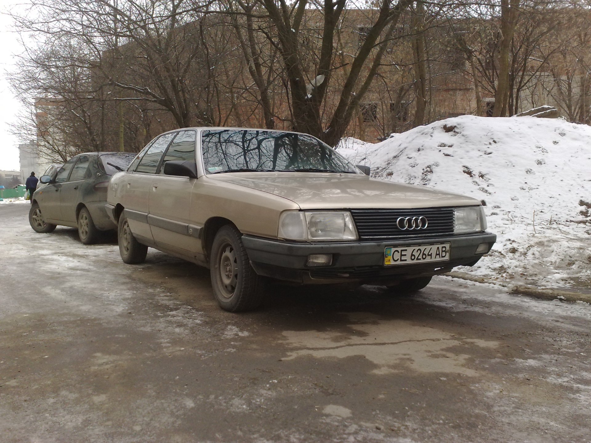 Такой она мне досталась. — Audi 100 (C3), 2,4 л, 1990 года | просто так |  DRIVE2