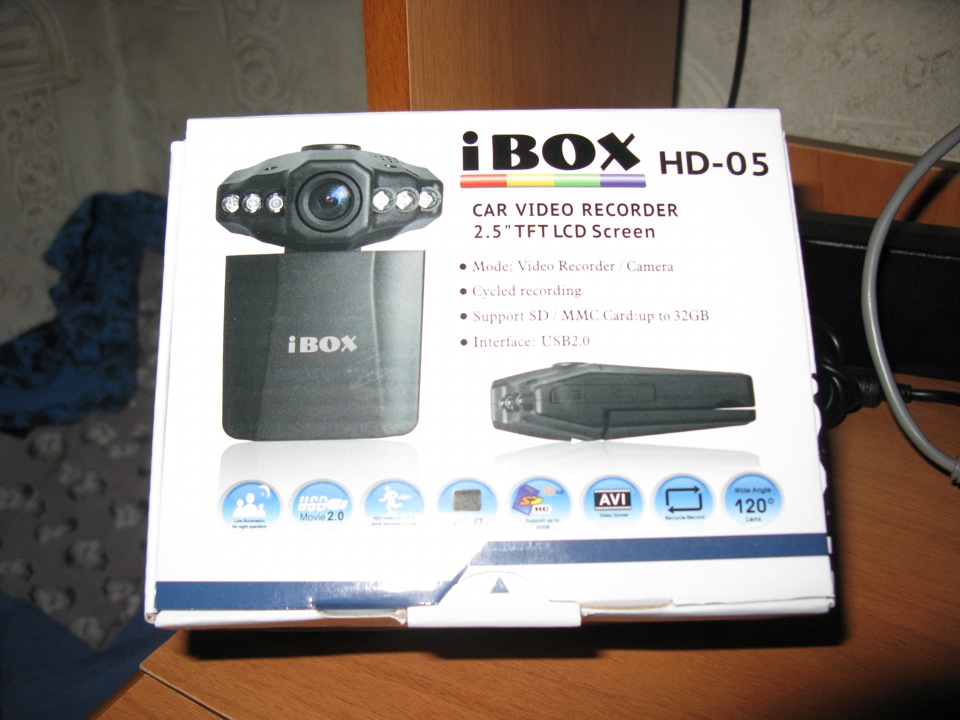 Видео регистратор IBOX HD-05 — Lada 2115, 1,6 л, 2011 года | аксессуары ...
