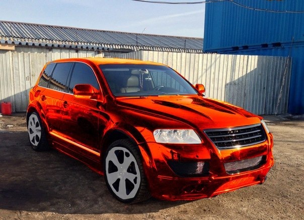 Touareg 2 оранжевый