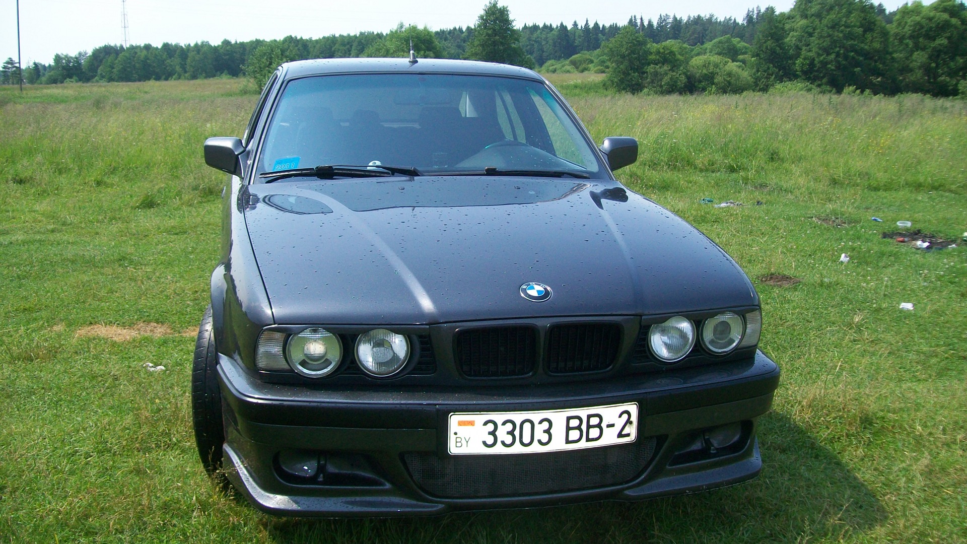 BMW 5 series (E34) 2.4 бензиновый 1989 | серый перламутр 2.4 тд на DRIVE2