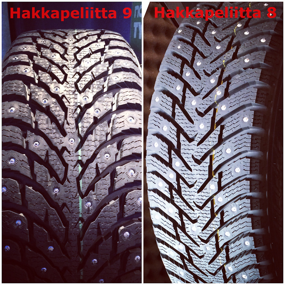 Video review of the tires Hakkapeliitta 9 one bus two types of spikes