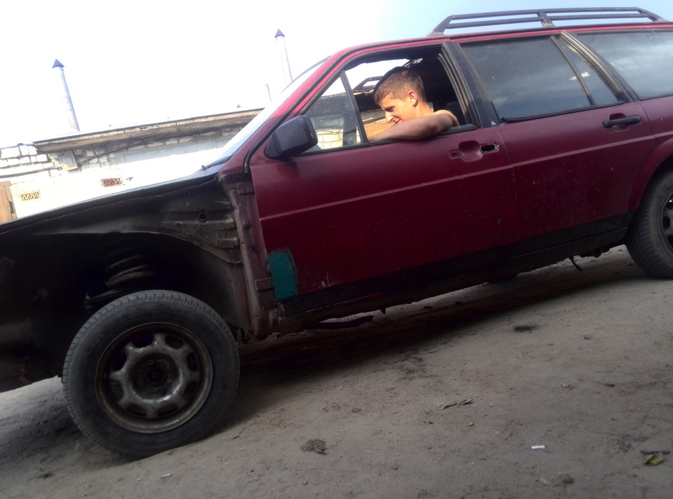 Так сказать немножко прогнило днище… — Volkswagen Passat B2, 1,6 л ...