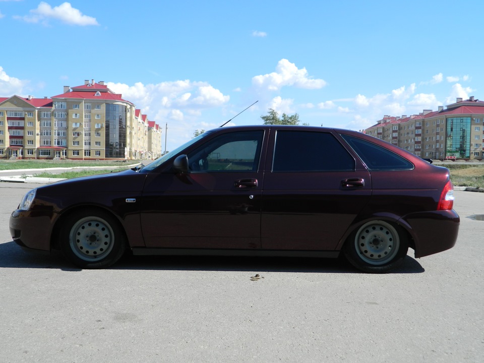 паук, пряматок — Lada Приора хэтчбек, 1,6 л, 2012 года | аксессуары ...