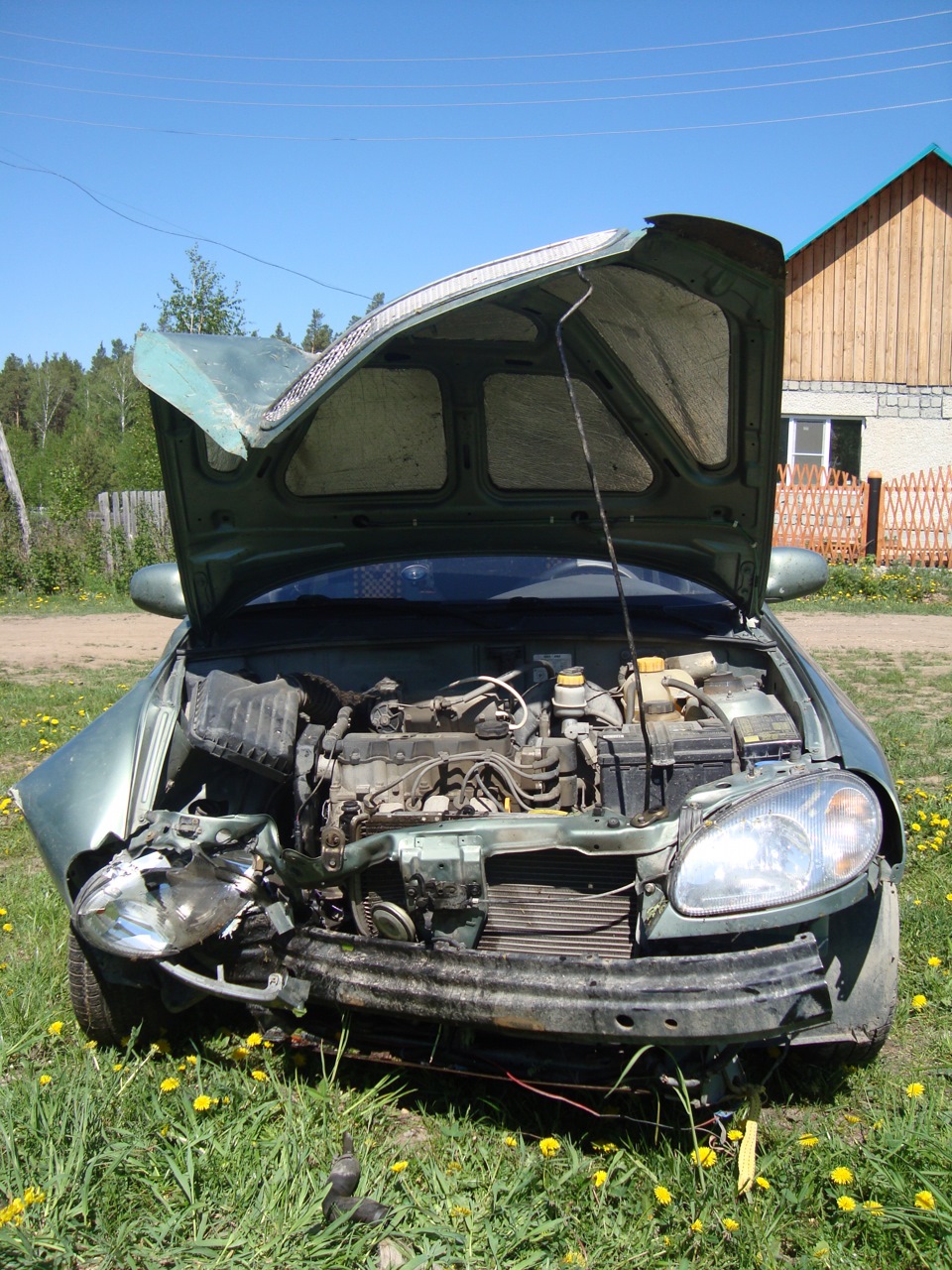 Что осталось от битой машинки — Chevrolet Lanos, 1,5 л, 2006 года | продажа  машины | DRIVE2