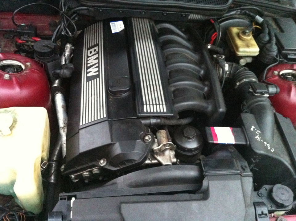 Свап на М52В28 — BMW 3 series (E36), 2,5 л, 1996 года | визит на сервис ...