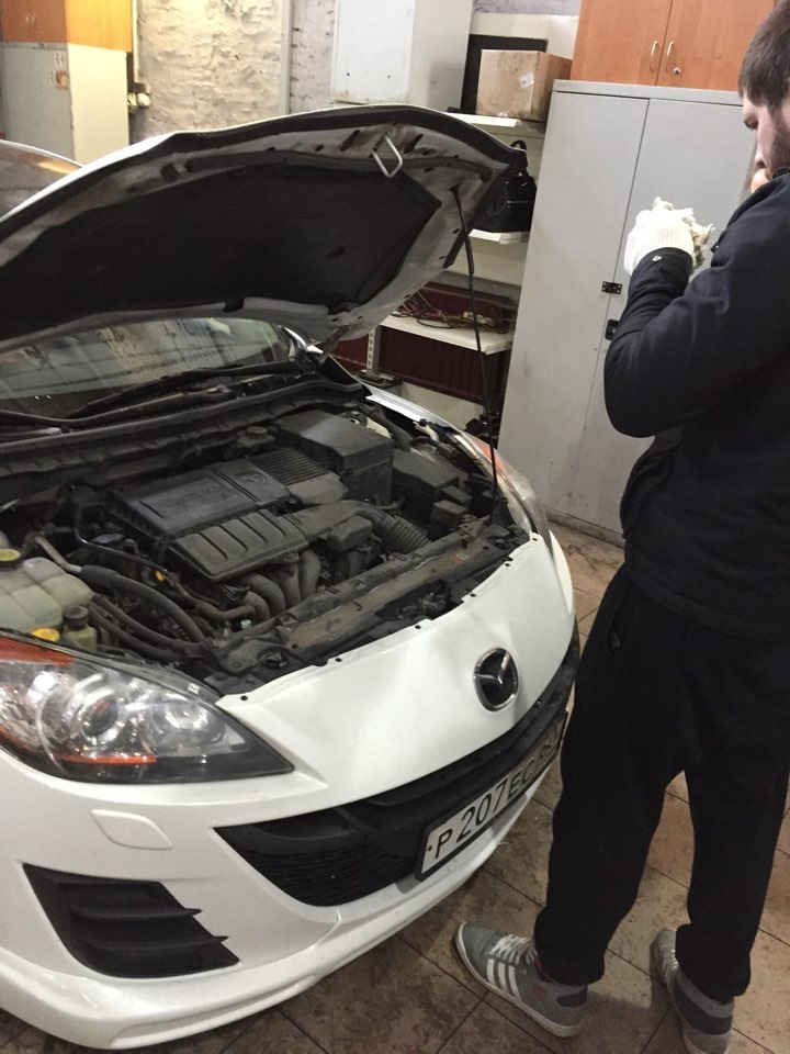 Осмотр перед покупкой. — Mazda 3 (2G), 1,6 л., 2011 года | покупка ...