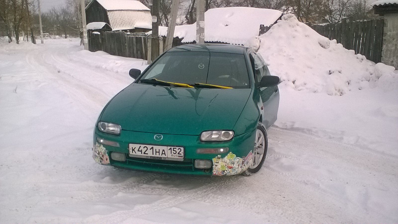 Годы идут а мы всё хорошеем — Mazda 323 V, 1,5 л, 1997 года | фотография |  DRIVE2