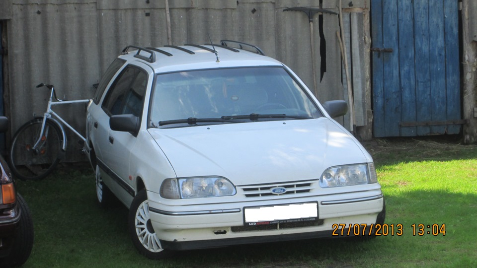 Картерные газы, и масло во впускном коллекторе. — Ford Scorpio I, 2 л ...