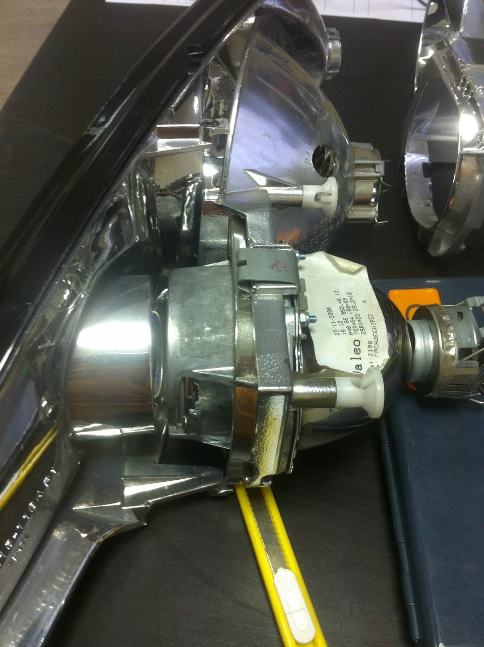 Фары P11-144 дополнительные фотки различий ксенона и галогена. — Nissan ...