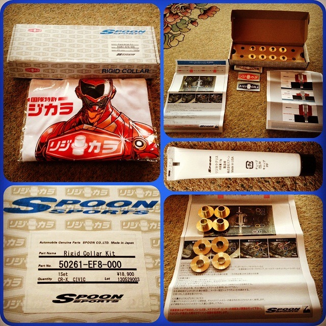 Spoon rigid collar replica (усиленное крепление подрамника к кузову ...