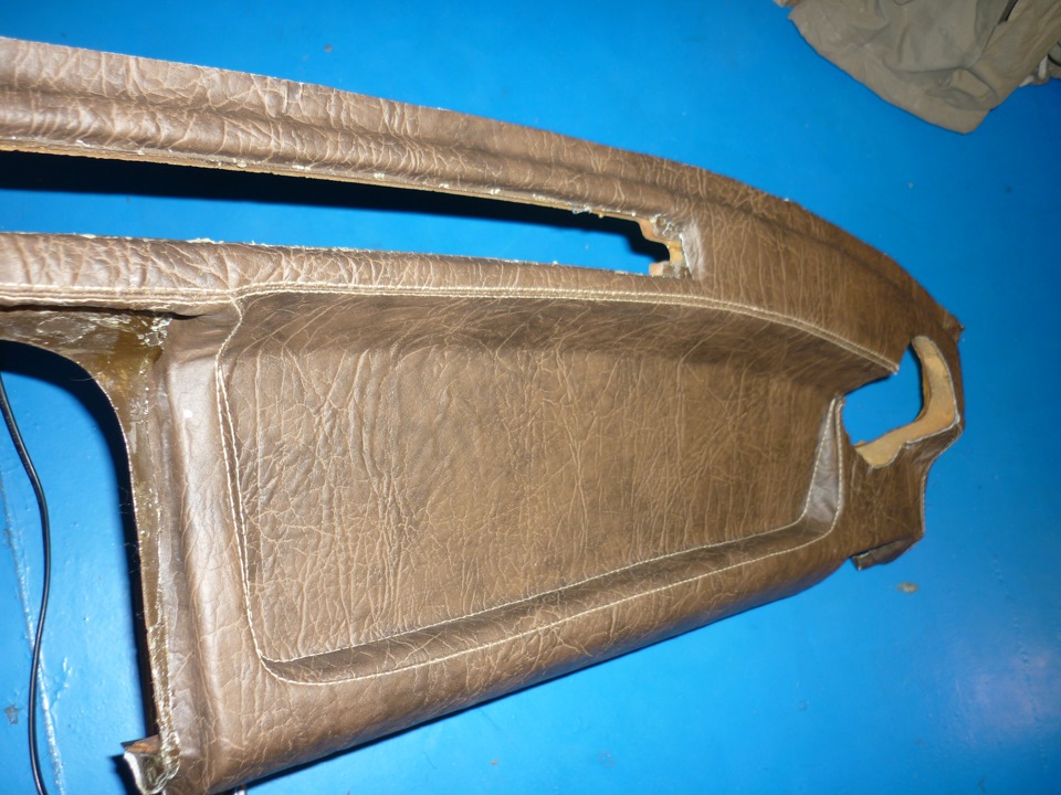 Перетяжка верхней части торпеды (часть 2) — Opel Rekord E, 2,3 л, 1985 ...