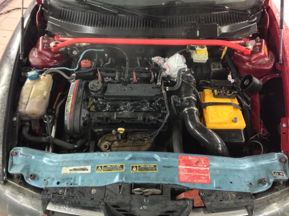 помыл двигатель — Alfa Romeo 156, 2 л, 2002 года | мойка | DRIVE2