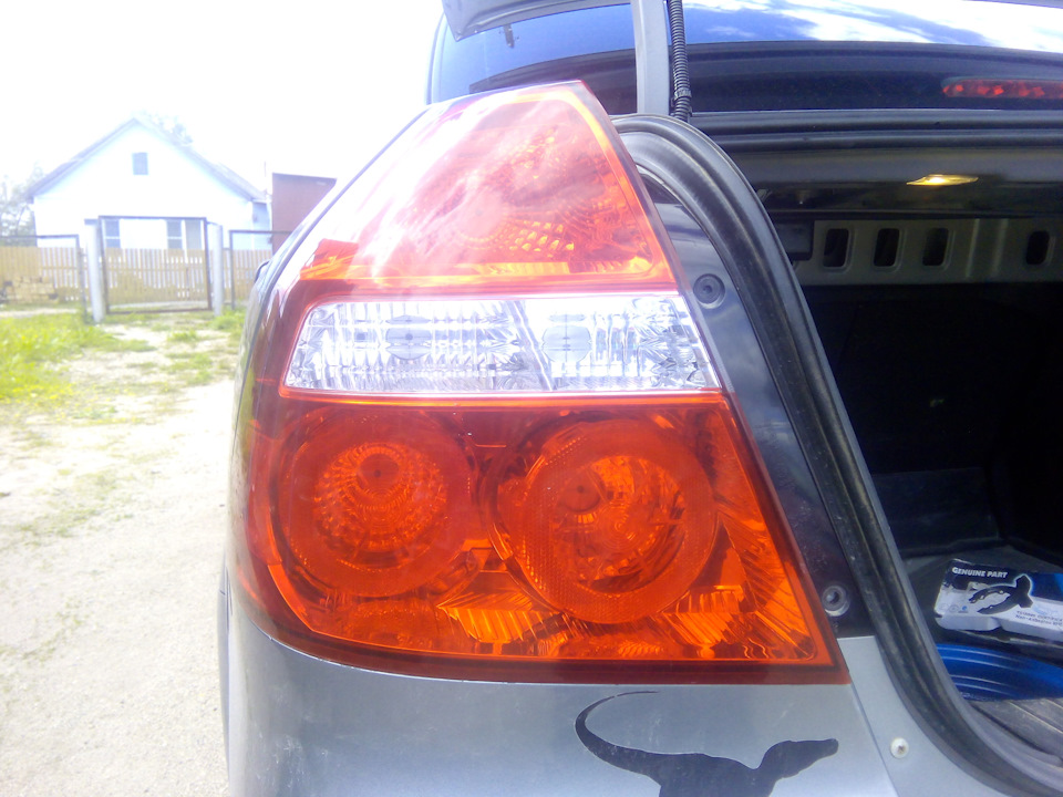 Photo from the logbook Chevrolet Aveo Sedan (1G)