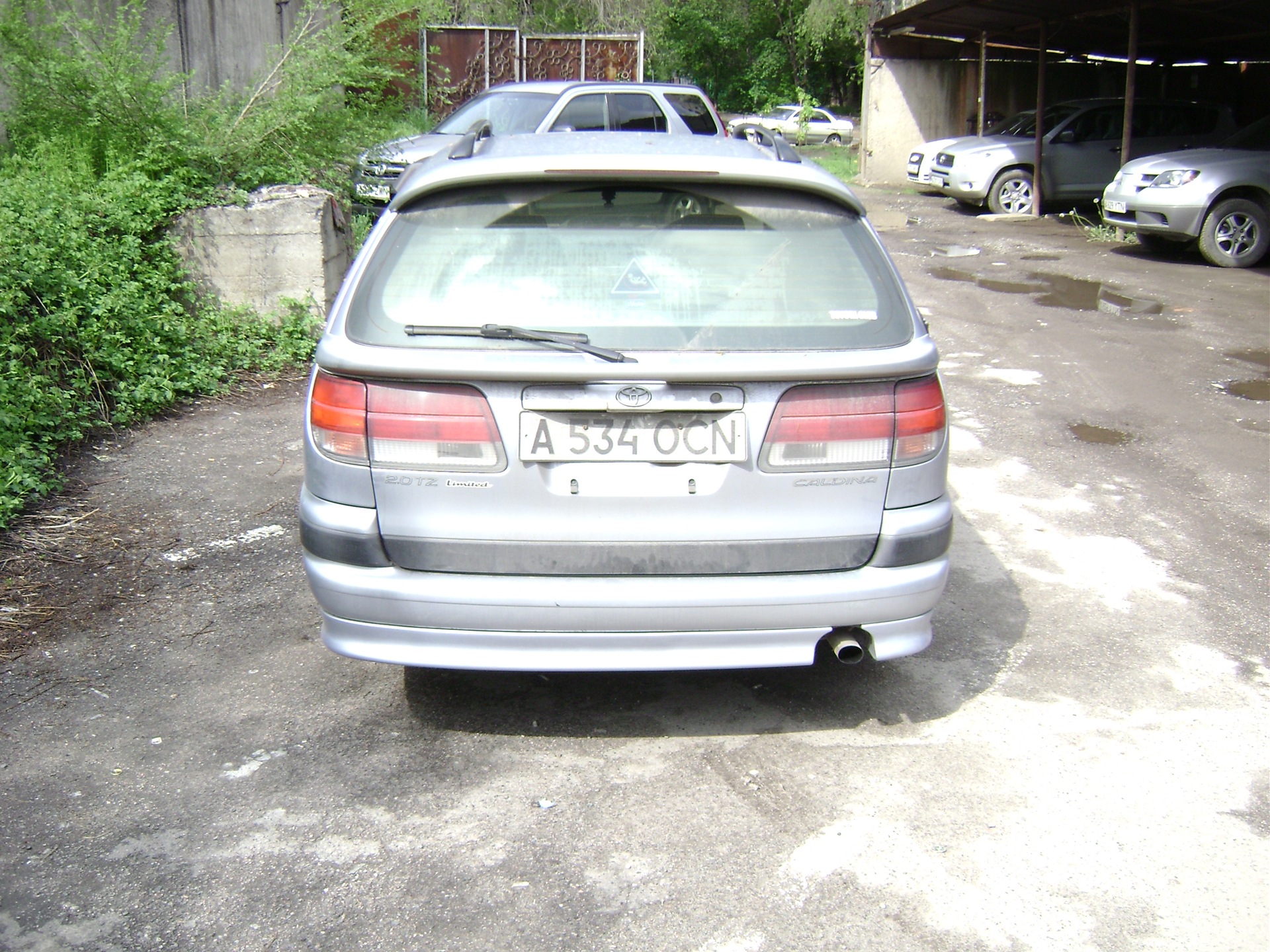 the painter of me is still the one   install - Toyota Caldina 20 l 1997