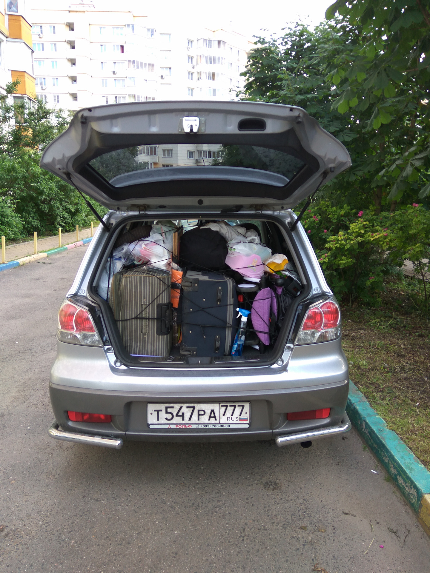 МОСКВА — ГЕЛЕНДЖИК. Поездка на машине с ребенком на Черное море —  Mitsubishi Outlander (1G), 2,4 л, 2004 года | путешествие | DRIVE2