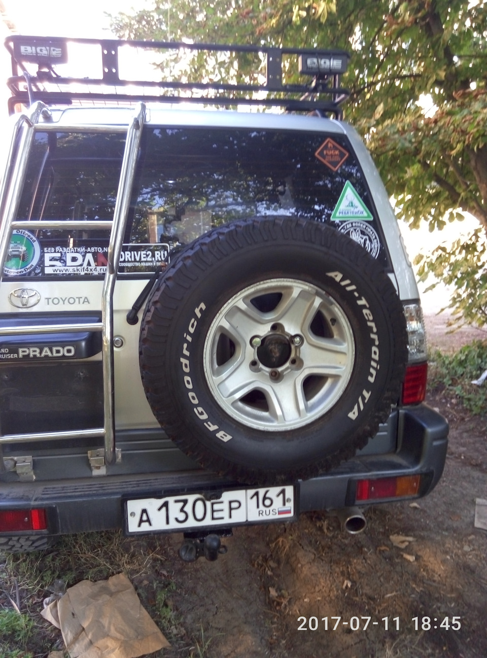 Фото в бортжурнале Toyota Land Cruiser Prado 90-series. Запчасти на фото: 20170711