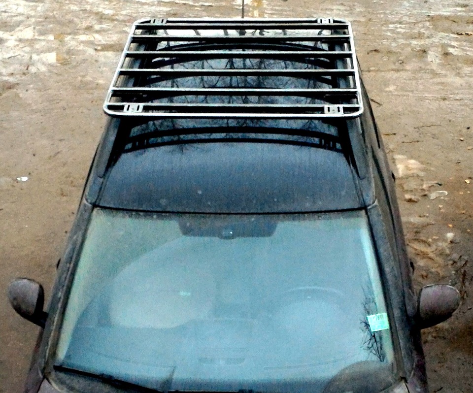 БАГАЖНИК В ШТАТНЫЕ МЕСТА — Skoda Yeti, 1,8 л, 2012 года | стайлинг | DRIVE2
