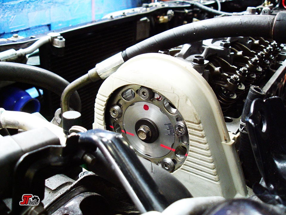 Установка разрезной шестеренки распредвала — Honda Integra (DA5-DA9/DB1 ...