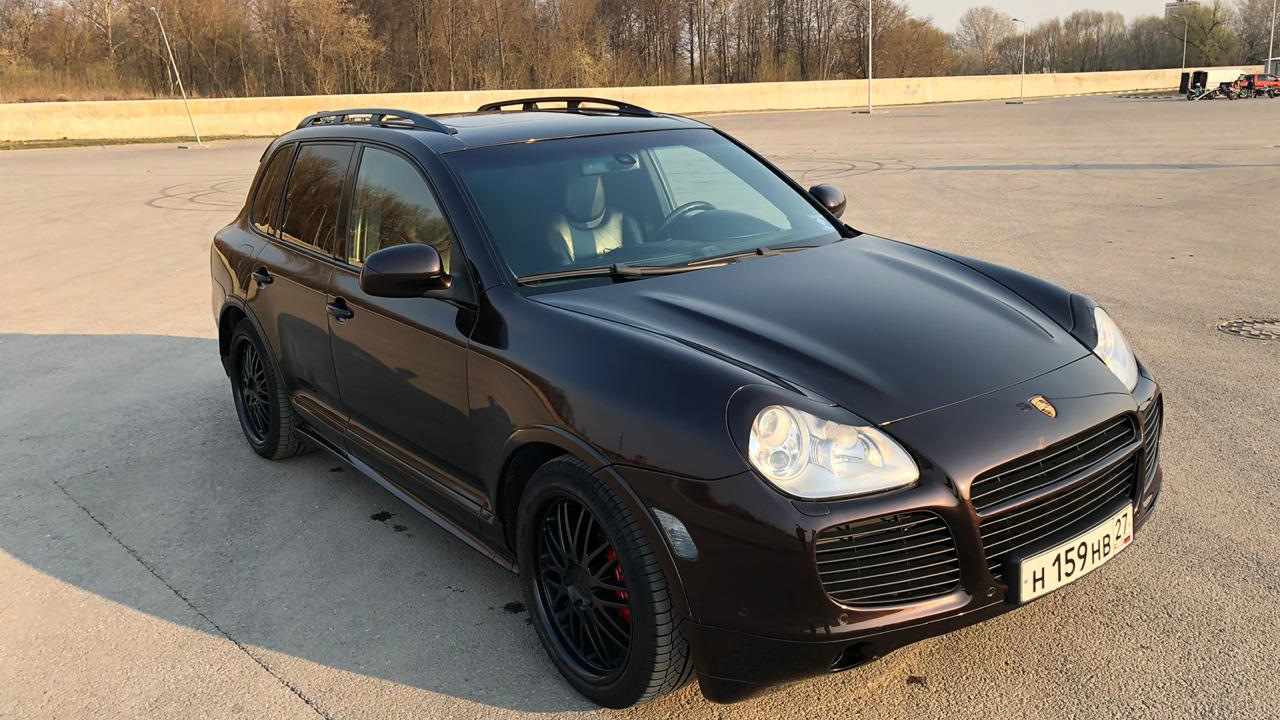 Porsche Cayenne (1G) 955/957 3.2 бензиновый 2004 | шоколадный на DRIVE2