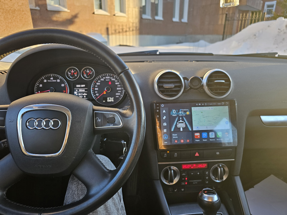 Магнитола android Audi A3 8P на Audi A3 (8P), Audi A3 Sportback (8PA ...