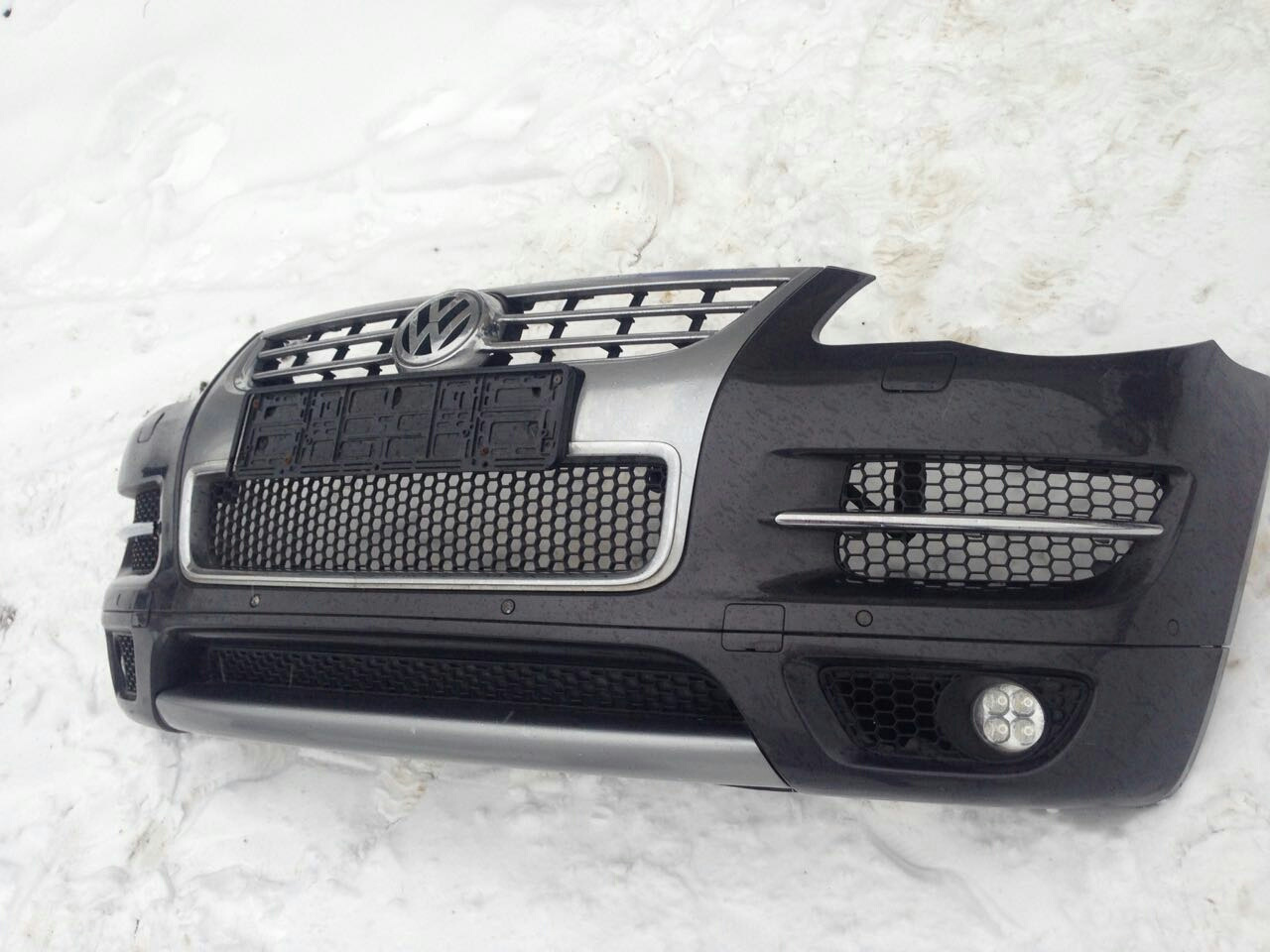 бампер туарег 3