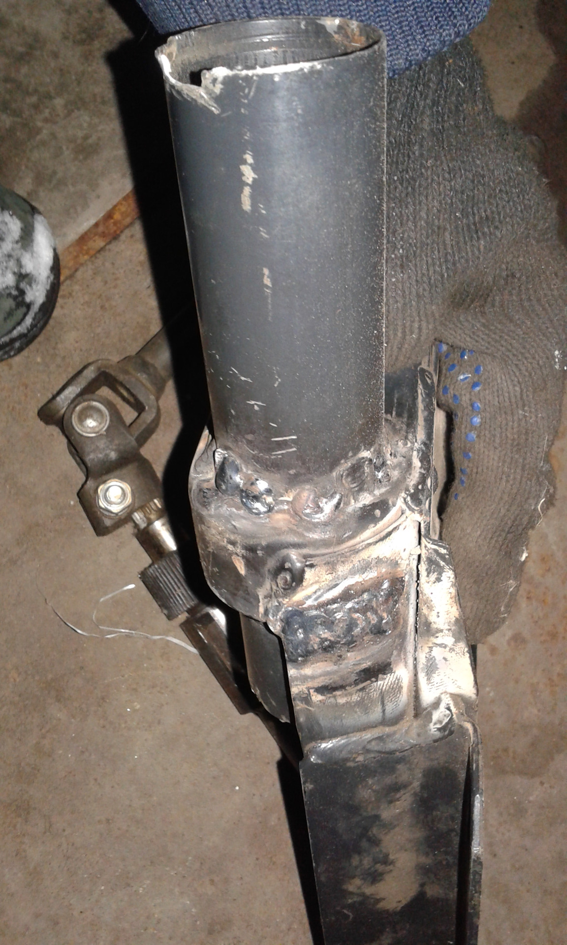 Регулировка рулевой колонки по высоте на классике, доработка ...