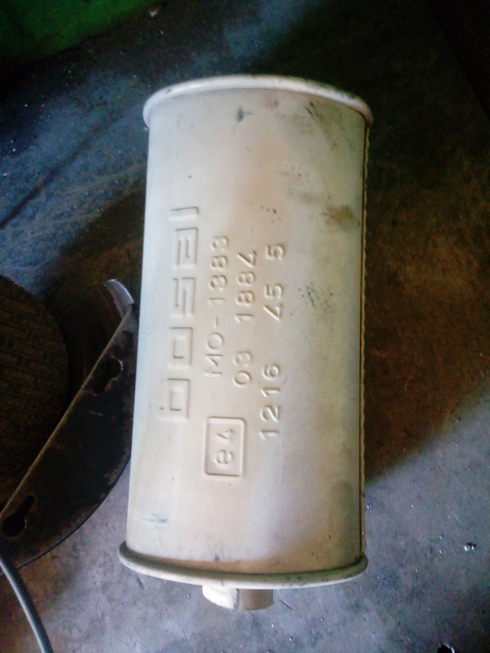 Звон консервных банок в глушителе — Peugeot 307, 1,6 л., 2003 года ...