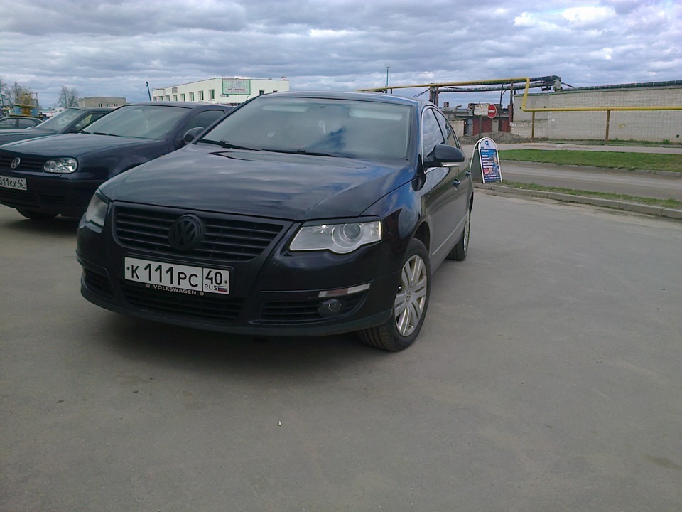 Решетка радиатора … — Volkswagen Passat B6, 2 л, 2007 года | стайлинг ...