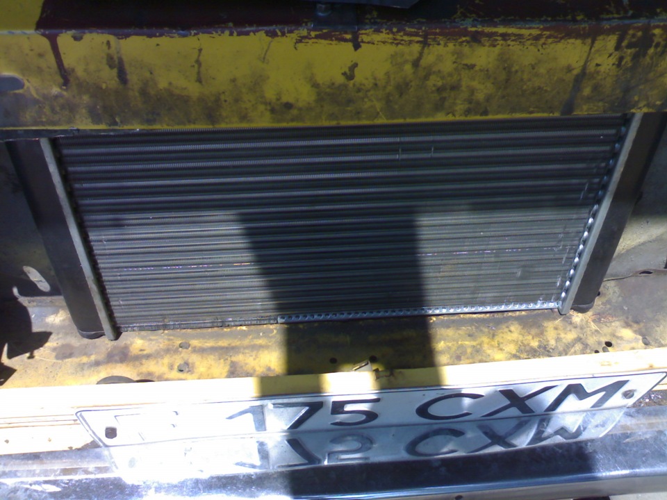 Установил двигатель и радиаотор от восьмерки — Москвич 2140, 1,8 л ...