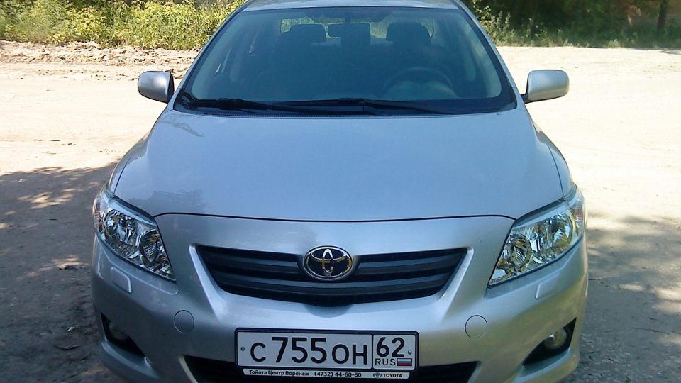 Toyota Corolla (140/150) 1.3 бензиновый 2008 | ездит на воздухе на DRIVE2