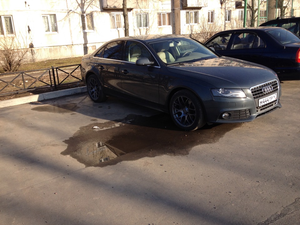 брызговики Ауди А4 В8 — Audi A4 (B8), 2 л, 2010 года | тюнинг | DRIVE2