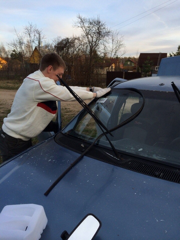 Мастер стекольщик — Ford Sierra, 1,8 л, 1987 года | своими руками | DRIVE2