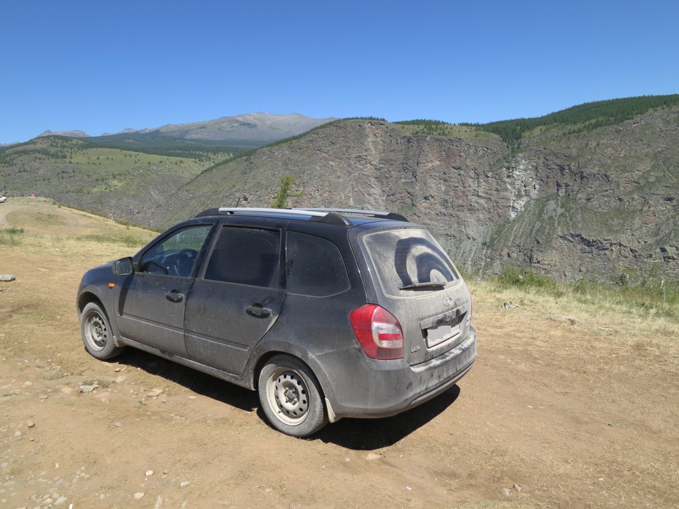 Красноярск- Алтай 2015 #1 — Lada Калина 2 универсал, 1,6 л, 2013 года ...