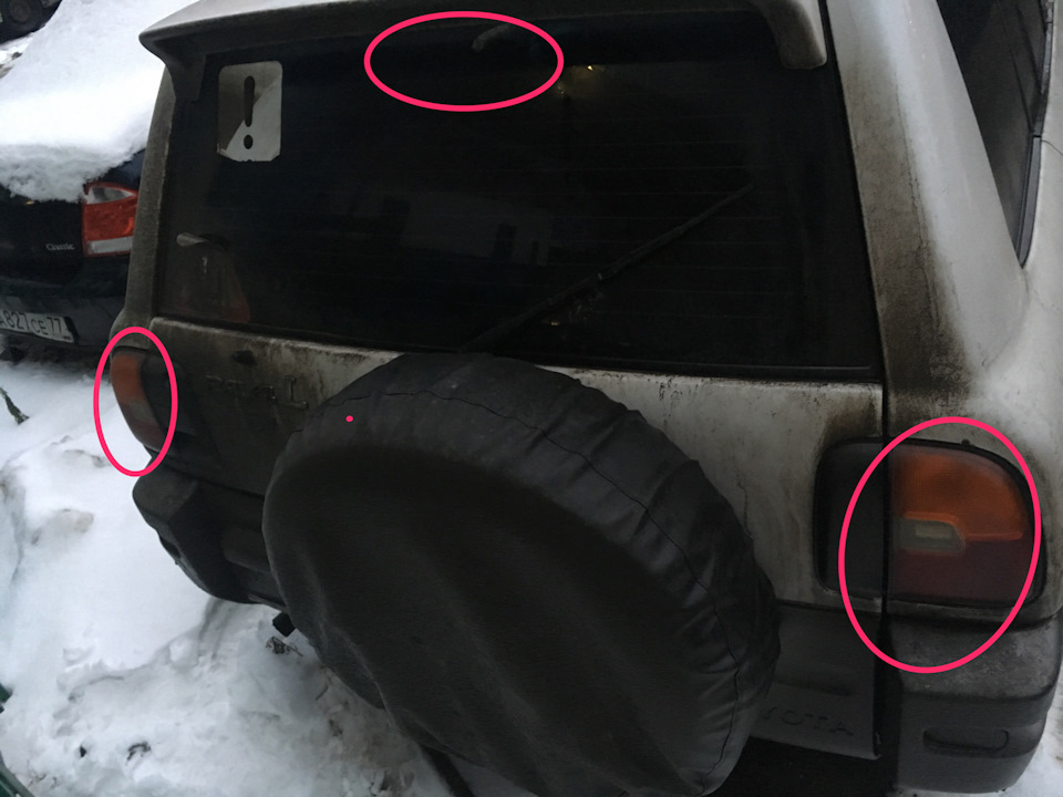 Снова огоньки — Toyota RAV4 (I), 2 л., 1996 года | своими руками | DRIVE2