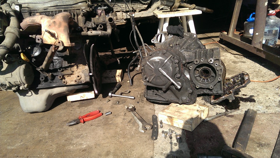 Замена коробки. — DRIVE2