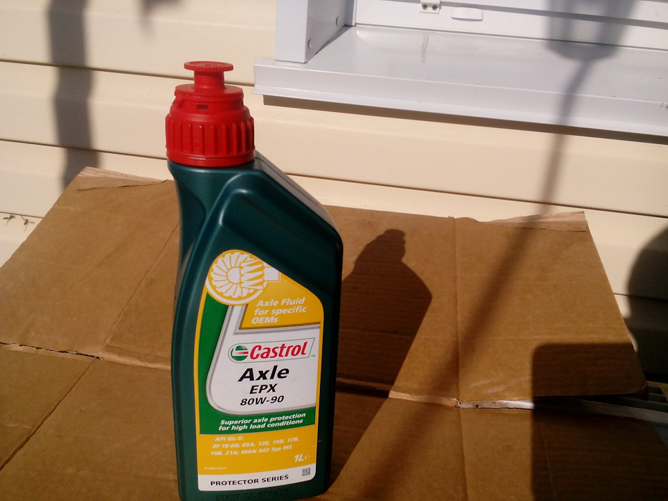 Замена масла передний мост — Mitsubishi Pajero Sport (1G), 2,5 л., 2005 ...