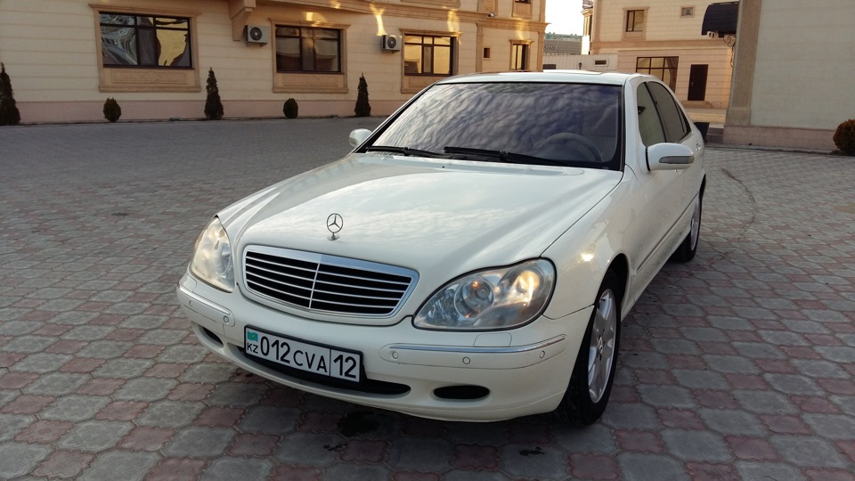 Скрип тормозных колодок — Mercedes-Benz S-Class (W220), 3,2 л, 2002 ...