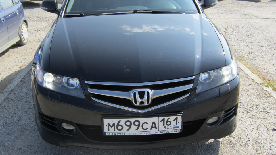 Звук при торможении — Honda Accord (7G), 2,4 л, 2007 года | наблюдение ...
