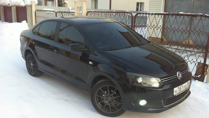 VW Polo тонированный