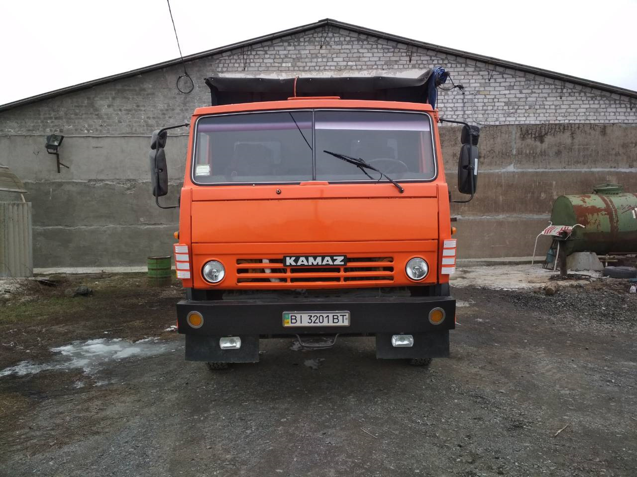 КАМАЗ 5511 спереди