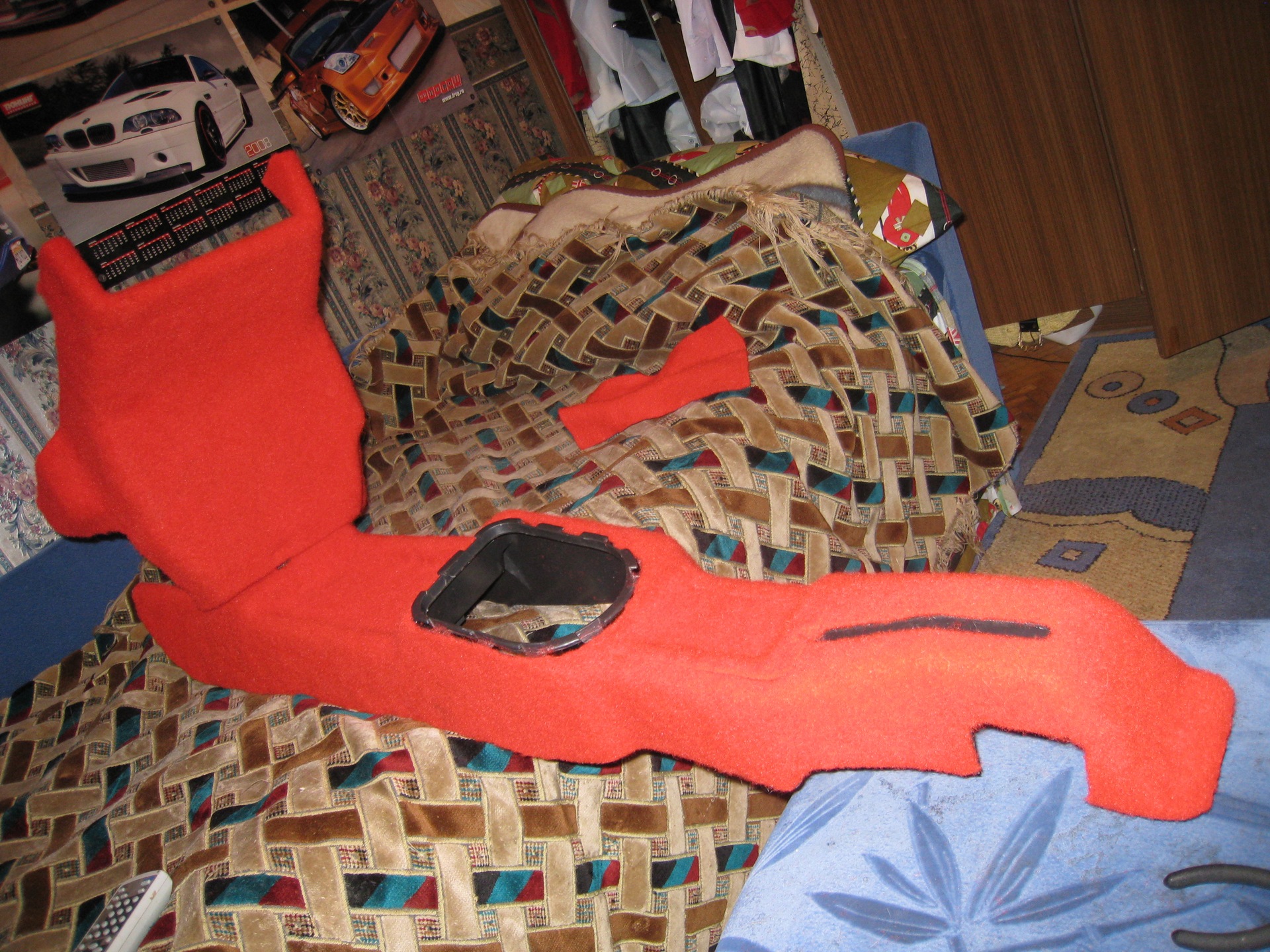 Обтяжка торпеды. — Lada 21099, 1,5 л, 2003 года | тюнинг | DRIVE2