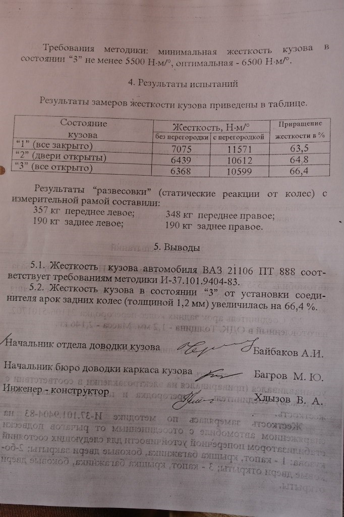 Увеличение жесткости кузова — Lada 21106, 2 л, 2000 года | кузовной ...