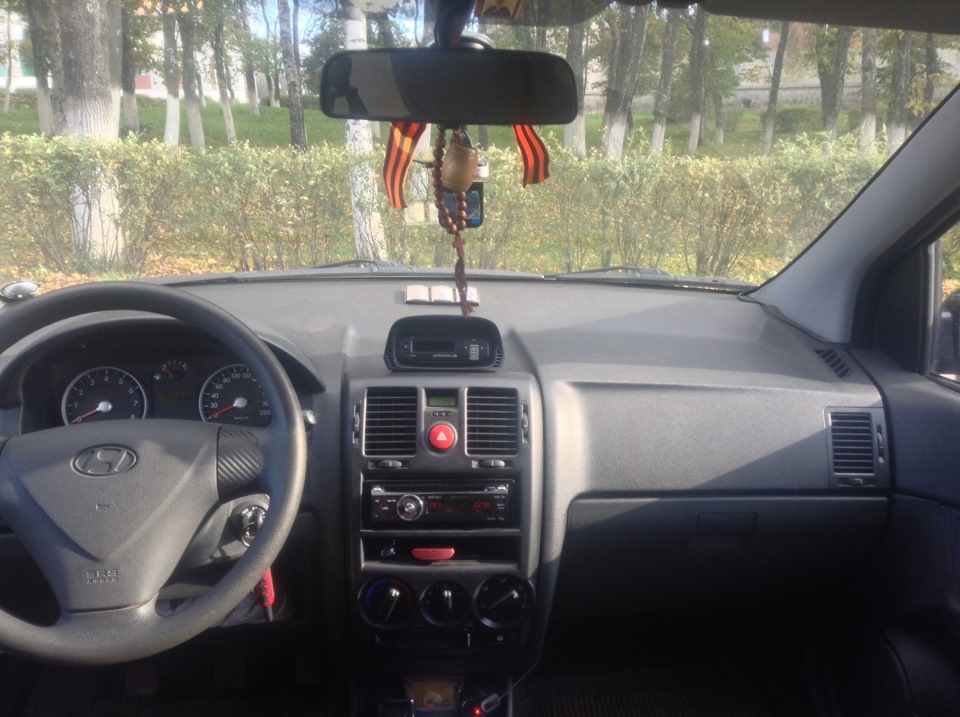 Реснички — Hyundai Getz, 1,4 л, 2008 года | другое | DRIVE2