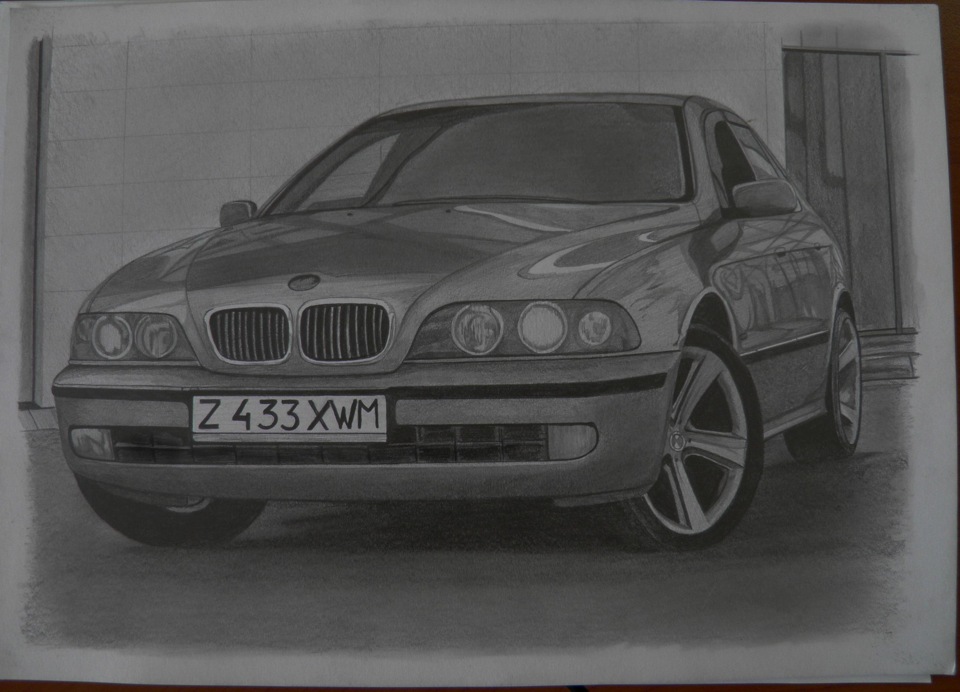 Рисунок bmw m5 e39