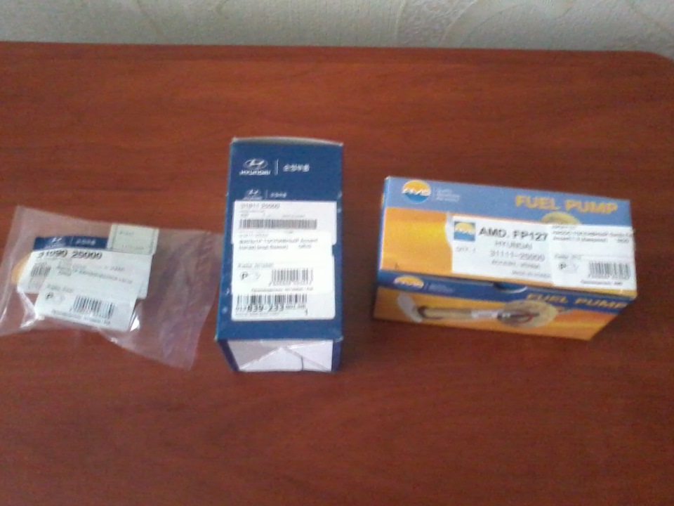 Замена бензонасоса, топливного фильтра и фильтра грубой очистки ...