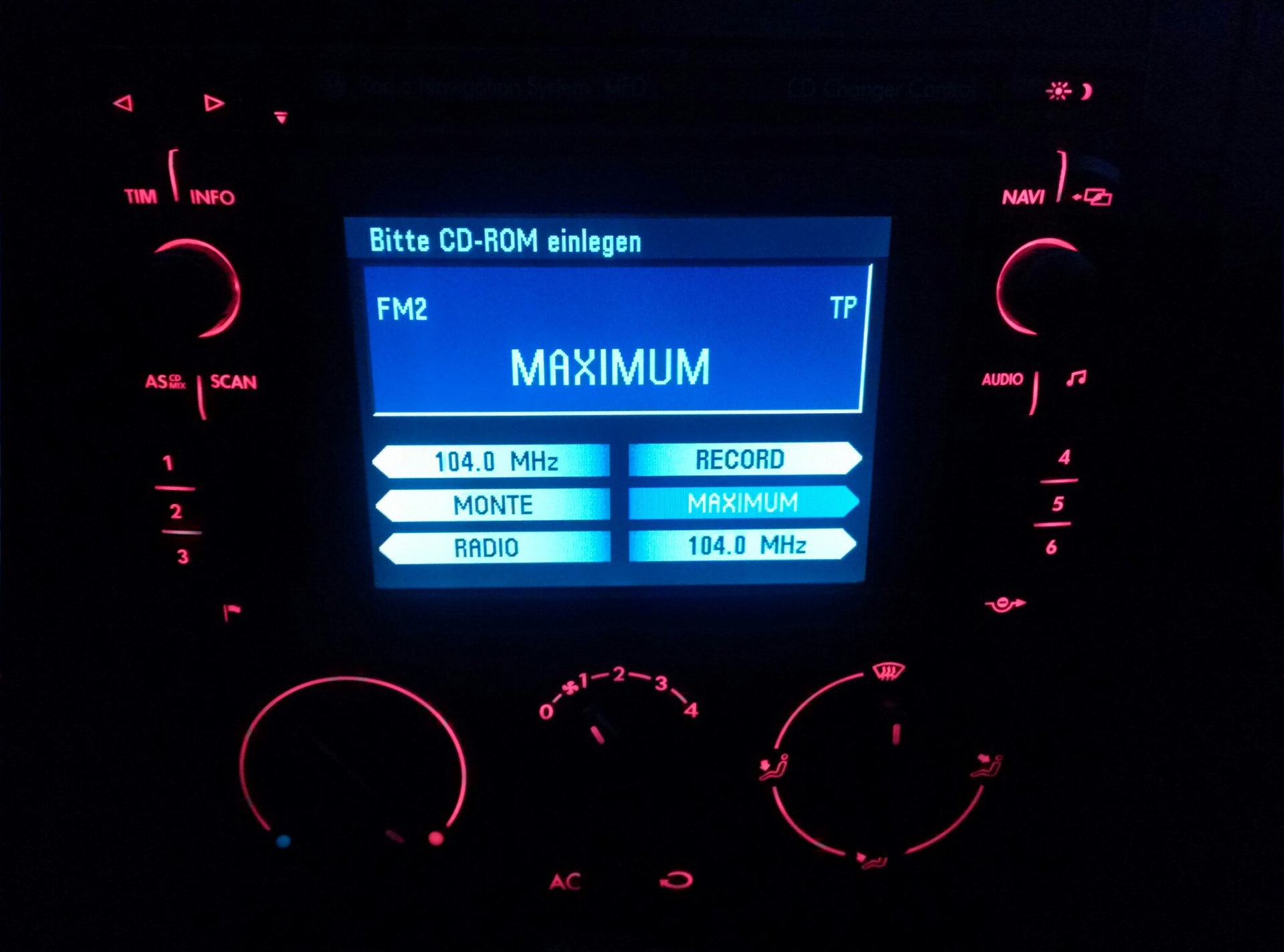 VW Radio Navigation System MFD — Volkswagen Golf Mk4, 1,6 л, 1998 года