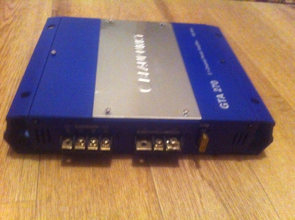 Усилитель Blaupunkt GTA-270! — Lada 4x4 3D, 1,7 л, 2003 года | автозвук ...