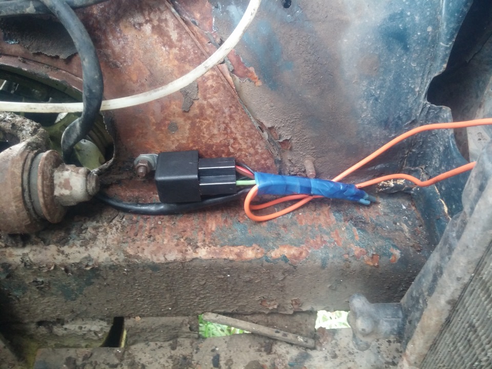 Подключение волговских гудков к ниве — Lada 4x4 3D, 1,7 л, 2001 года ...