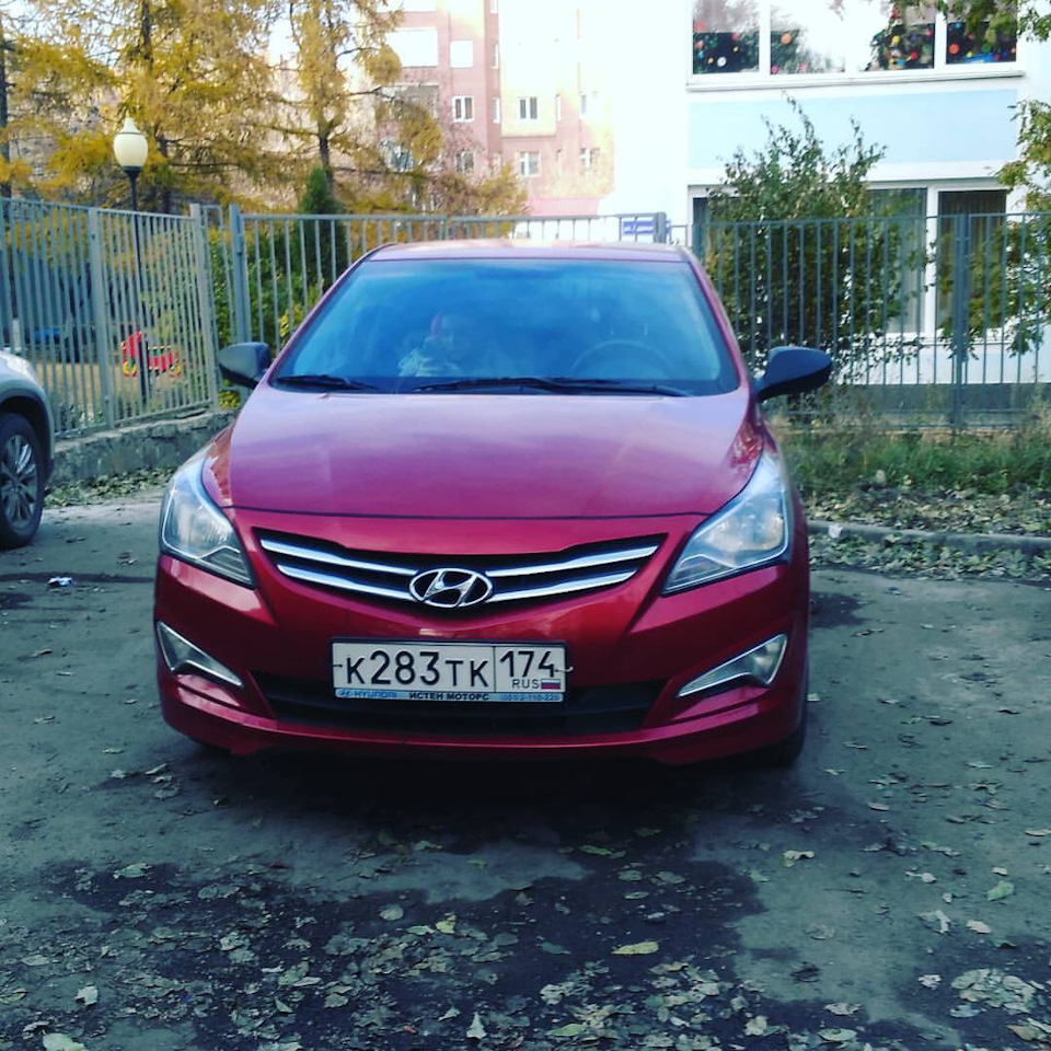 То30 — колодки, масло, фильтры, предохранители — Hyundai Solaris, 1,4 л ...